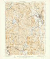 Keene, New Hampshire 1935 (1935) USGS Old Topo Map Reprint 15x15 NH Quad 460054 Keene, New Hampshire 1935 (1935) USGS Old Topo Map Reprint 15x15 NH Quad 460054