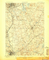 Manchester, New Hampshire 1905 (1905) USGS Old Topo Map Reprint 15x15 NH Quad 330136 Manchester, New Hampshire 1905 (1905) USGS Old Topo Map Reprint 15x15 NH Quad 330136