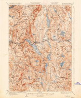 Mascoma, New Hampshire 1932 (1937) USGS Old Topo Map Reprint 15x15 NH Quad 330146 Mascoma, New Hampshire 1932 (1937) USGS Old Topo Map Reprint 15x15 NH Quad 330146