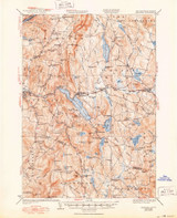 Mascoma, New Hampshire 1932 (1950) USGS Old Topo Map Reprint 15x15 NH Quad 330148 Mascoma, New Hampshire 1932 (1950) USGS Old Topo Map Reprint 15x15 NH Quad 330148