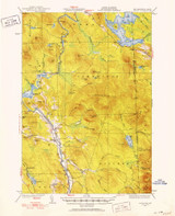 Milan, New Hampshire 1930 (1952) USGS Old Topo Map Reprint 15x15 NH Quad 330152 Milan, New Hampshire 1930 (1952) USGS Old Topo Map Reprint 15x15 NH Quad 330152