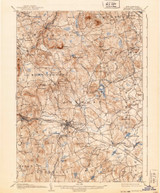 Milford, New Hampshire 1906 (1939) USGS Old Topo Map Reprint 15x15 NH Quad 330158 Milford, New Hampshire 1906 (1939) USGS Old Topo Map Reprint 15x15 NH Quad 330158