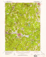 Milford, New Hampshire 1953 (1958) USGS Old Topo Map Reprint 15x15 NH Quad 330162 Milford, New Hampshire 1953 (1958) USGS Old Topo Map Reprint 15x15 NH Quad 330162