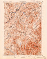 Moosilauke, New Hampshire 1932 (1943) USGS Old Topo Map Reprint 15x15 NH Quad 330193 Moosilauke, New Hampshire 1932 (1943) USGS Old Topo Map Reprint 15x15 NH Quad 330193