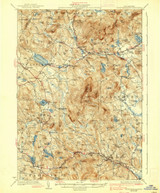 Mount Kearsarge, New Hampshire 1928 (1938) USGS Old Topo Map Reprint 15x15 NH Quad 330197 Mount Kearsarge, New Hampshire 1928 (1938) USGS Old Topo Map Reprint 15x15 NH Quad 330197