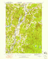Mt. Cube, New Hampshire 1931 (1958) USGS Old Topo Map Reprint 15x15 NH Quad 330216 Mt. Cube, New Hampshire 1931 (1958) USGS Old Topo Map Reprint 15x15 NH Quad 330216