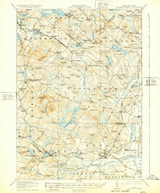 Mt. Pawtuckaway, New Hampshire 1919 (1932) USGS Old Topo Map Reprint 15x15 NH Quad 330237 Mt. Pawtuckaway, New Hampshire 1919 (1932) USGS Old Topo Map Reprint 15x15 NH Quad 330237