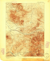 Mt. Washington, New Hampshire 1896 (1896) USGS Old Topo Map Reprint 15x15 NH Quad 330247 Mt. Washington, New Hampshire 1896 (1896) USGS Old Topo Map Reprint 15x15 NH Quad 330247