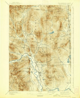 North Conway, New Hampshire 1896 (1938) USGS Old Topo Map Reprint 15x15 NH Quad 330258 North Conway, New Hampshire 1896 (1938) USGS Old Topo Map Reprint 15x15 NH Quad 330258