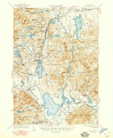 Ossipee Lake, New Hampshire 1930 (1948) USGS Old Topo Map Reprint 15x15 NH Quad 330277 Ossipee Lake, New Hampshire 1930 (1948) USGS Old Topo Map Reprint 15x15 NH Quad 330277