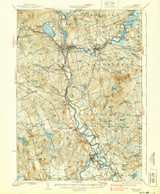 Penacook, New Hampshire 1927 (1939) USGS Old Topo Map Reprint 15x15 NH Quad 330285 Penacook, New Hampshire 1927 (1939) USGS Old Topo Map Reprint 15x15 NH Quad 330285