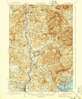 Plymouth, New Hampshire 1931 (1939) USGS Old Topo Map Reprint 15x15 NH Quad 330320 Plymouth, New Hampshire 1931 (1939) USGS Old Topo Map Reprint 15x15 NH Quad 330320