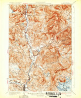 Plymouth, New Hampshire 1931 (1931) USGS Old Topo Map Reprint 15x15 NH Quad 330322 Plymouth, New Hampshire 1931 (1931) USGS Old Topo Map Reprint 15x15 NH Quad 330322