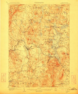 Sunapee, New Hampshire 1907 (1912) USGS Old Topo Map Reprint 15x15 NH Quad 330351 Sunapee, New Hampshire 1907 (1912) USGS Old Topo Map Reprint 15x15 NH Quad 330351