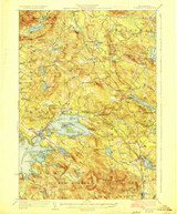 Wolfeboro, New Hampshire 1928 (1928) USGS Old Topo Map Reprint 15x15 NH Quad 330396 Wolfeboro, New Hampshire 1928 (1928) USGS Old Topo Map Reprint 15x15 NH Quad 330396