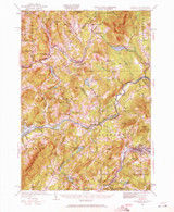 Littleton, Vermont 1932 (1971) USGS Old Topo Map Reprint 15x15 NH Quad 338024