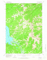 Eagle Peak, Wyoming 1959 (1965) USGS Old Topo Map Reprint 15x15 WY Quad 342094 Eagle Peak, Wyoming 1959 (1965) USGS Old Topo Map Reprint 15x15 WY Quad 342094