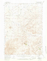 Essex Mountain, Wyoming 1958 (1967) USGS Old Topo Map Reprint 15x15 WY Quad 342099 Essex Mountain, Wyoming 1958 (1967) USGS Old Topo Map Reprint 15x15 WY Quad 342099