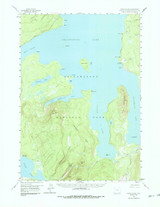 Frank Island, Wyoming 1959 (1987) USGS Old Topo Map Reprint 15x15 WY Quad 342118 Frank Island, Wyoming 1959 (1987) USGS Old Topo Map Reprint 15x15 WY Quad 342118
