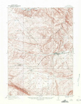 Hanna, Wyoming 1914 (1949) USGS Old Topo Map Reprint 15x15 WY Quad 342135 Hanna, Wyoming 1914 (1949) USGS Old Topo Map Reprint 15x15 WY Quad 342135