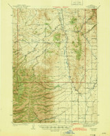 Arbon, Idaho 1944 (1944) USGS Old Topo Map Reprint 15x15 ID Quad 238896 Arbon, Idaho 1944 (1944) USGS Old Topo Map Reprint 15x15 ID Quad 238896