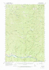 Calder, Idaho 1957 (1965) USGS Old Topo Map Reprint 15x15 ID Quad 238969 Calder, Idaho 1957 (1965) USGS Old Topo Map Reprint 15x15 ID Quad 238969