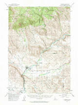Cambridge, Idaho 1957 (1958) USGS Old Topo Map Reprint 15x15 ID Quad 238971 Cambridge, Idaho 1957 (1958) USGS Old Topo Map Reprint 15x15 ID Quad 238971