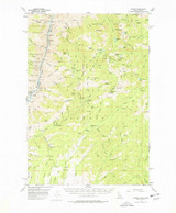 Cuprum, Idaho 1957 (1978) USGS Old Topo Map Reprint 15x15 ID Quad 239020 Cuprum, Idaho 1957 (1978) USGS Old Topo Map Reprint 15x15 ID Quad 239020