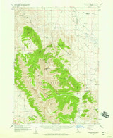 Doublespring, Idaho 1956 (1959) USGS Old Topo Map Reprint 15x15 ID Quad 239042 Doublespring, Idaho 1956 (1959) USGS Old Topo Map Reprint 15x15 ID Quad 239042