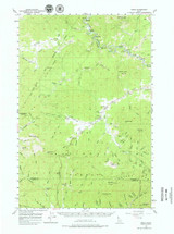 Emida, Idaho 1957 (1979) USGS Old Topo Map Reprint 15x15 ID Quad 239055 Emida, Idaho 1957 (1979) USGS Old Topo Map Reprint 15x15 ID Quad 239055