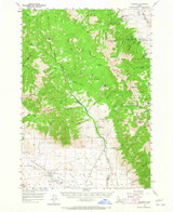 Gilmore, Idaho 1957 (1965) USGS Old Topo Map Reprint 15x15 ID Quad 239079 Gilmore, Idaho 1957 (1965) USGS Old Topo Map Reprint 15x15 ID Quad 239079