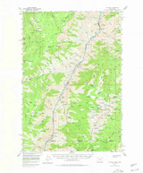 He Devil, Idaho 1957 (1980) USGS Old Topo Map Reprint 15x15 ID Quad 239104 He Devil, Idaho 1957 (1980) USGS Old Topo Map Reprint 15x15 ID Quad 239104