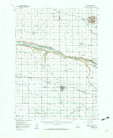 Jerome, Idaho 1950 (1959) USGS Old Topo Map Reprint 15x15 ID Quad 239129