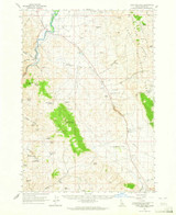 Lone Pine Peak, Idaho 1963 (1965) USGS Old Topo Map Reprint 15x15 ID Quad 239166 Lone Pine Peak, Idaho 1963 (1965) USGS Old Topo Map Reprint 15x15 ID Quad 239166