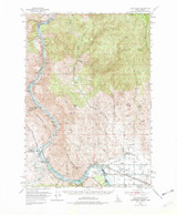 Olds Ferry, Idaho 1952 (1982) USGS Old Topo Map Reprint 15x15 ID Quad 239213 Olds Ferry, Idaho 1952 (1982) USGS Old Topo Map Reprint 15x15 ID Quad 239213