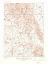 Paradise Valley, Idaho 1918 (1949) USGS Old Topo Map Reprint 15x15 ID Quad 239223