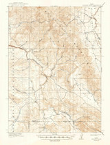 Paradise Valley, Idaho 1918 (1949) USGS Old Topo Map Reprint 15x15 ID Quad 239224