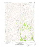 Rooster Comb Peak, Idaho 1965 (1977) USGS Old Topo Map Reprint 15x15 ID Quad 239255 Rooster Comb Peak, Idaho 1965 (1977) USGS Old Topo Map Reprint 15x15 ID Quad 239255