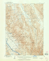 Slug Creek, Idaho 1911 (1958) USGS Old Topo Map Reprint 15x15 ID Quad 239276 Slug Creek, Idaho 1911 (1958) USGS Old Topo Map Reprint 15x15 ID Quad 239276