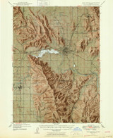 Soda Springs, Idaho 1949 (1950) USGS Old Topo Map Reprint 15x15 ID Quad 239287