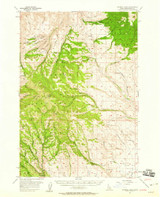 Sturgill Peak, Idaho 1957 (1959) USGS Old Topo Map Reprint 15x15 ID Quad 239304 Sturgill Peak, Idaho 1957 (1959) USGS Old Topo Map Reprint 15x15 ID Quad 239304