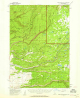 Warm River Butte, Idaho 1957 (1958) USGS Old Topo Map Reprint 15x15 ID Quad 239330 Warm River Butte, Idaho 1957 (1958) USGS Old Topo Map Reprint 15x15 ID Quad 239330