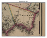 Swampscott Massachusetts 1867 Old Town Map Custom Print - Boston Vicinity - Essex  Co.
