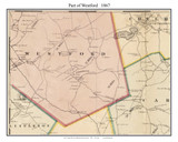 Westford (partial) Massachusetts 1867 Old Town Map Custom Print - Boston Vicinity - Middlesex Co. Westford (partial) Massachusetts 1867 Old Town Map Custom Print - Boston Vicinity - Middlesex Co.
