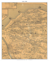 Scriba, New York 1889 Old Town Map Custom Print - Oswego Co.