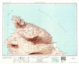 Hawaii North, Hawaii 1961 (1961) USGS Old Topo Map Reprint 30x30 HI Quad 349921