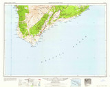 Hawaii South, Hawaii 1959 (1959) USGS Old Topo Map Reprint 30x30 HI Quad 349923