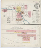 Albion Michigan 1888 - Fire Insurance Index - Old Map Reprint