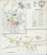 Allegan Michigan 1899 - Fire Insurance Index - Old Map Reprint