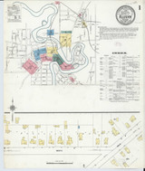 Allegan Michigan 1911 - Fire Insurance Index - Old Map Reprint